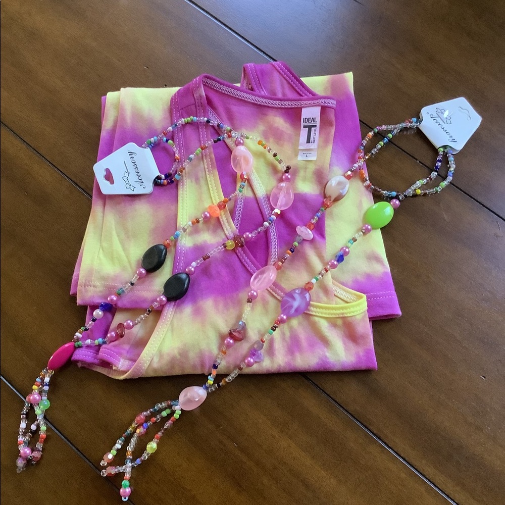 Tie-Dye New Racerback Tank Top.
